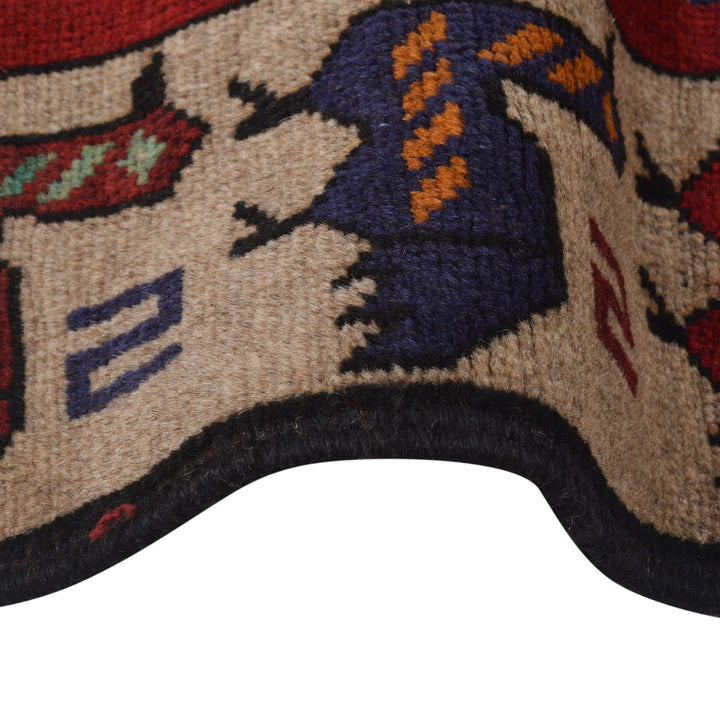 Hand Knotted Birds Pictorial Area Rug 4' 4" x 6' 2" - No. AL99825