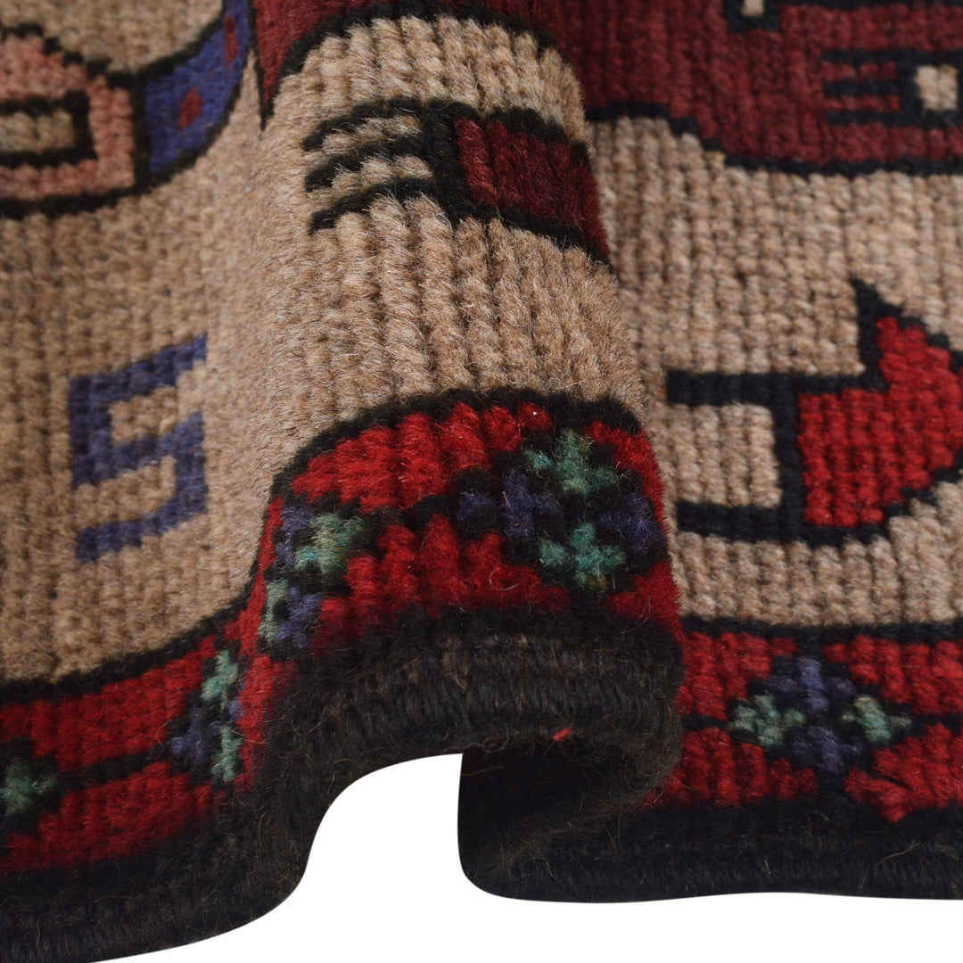 Hand Made Animal Pictoral Area Carpet 3' 1" x 4' 10" - No. AL79430