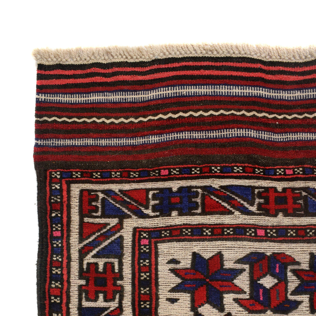 Handmade Barjista Kilim Rug 4' 2" x 6' 1" - No. AL83171