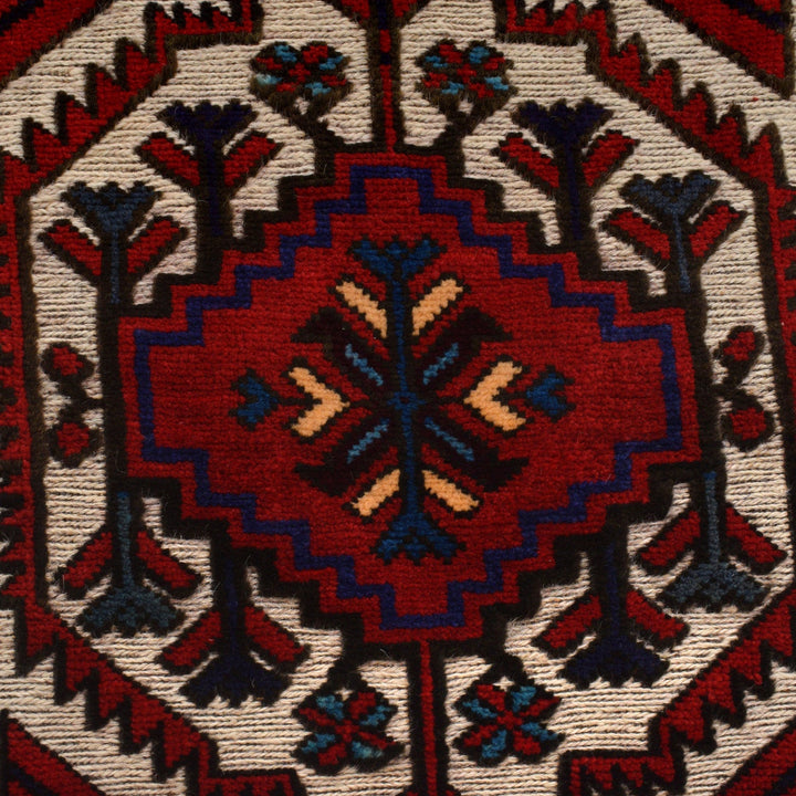 Handmade Barjista Kilim Rug 4' 2" x 6' 1" - No. AL83171