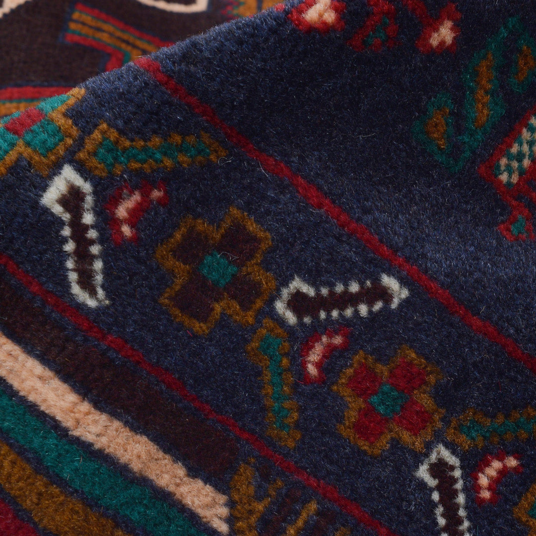 Traditional Baloch Rug 3' 10" x 6' 3" - No. AL57335