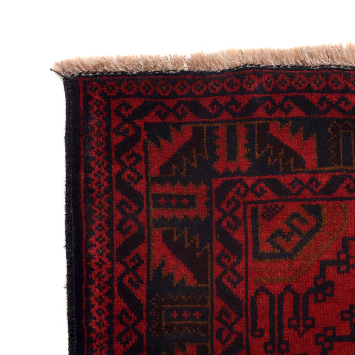 Red Color Baluchi Rug 4' 4" x 6' 10" - No. AL48678