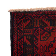 Red Color Baluchi Rug 4' 4" x 6' 10" - No. AL48678
