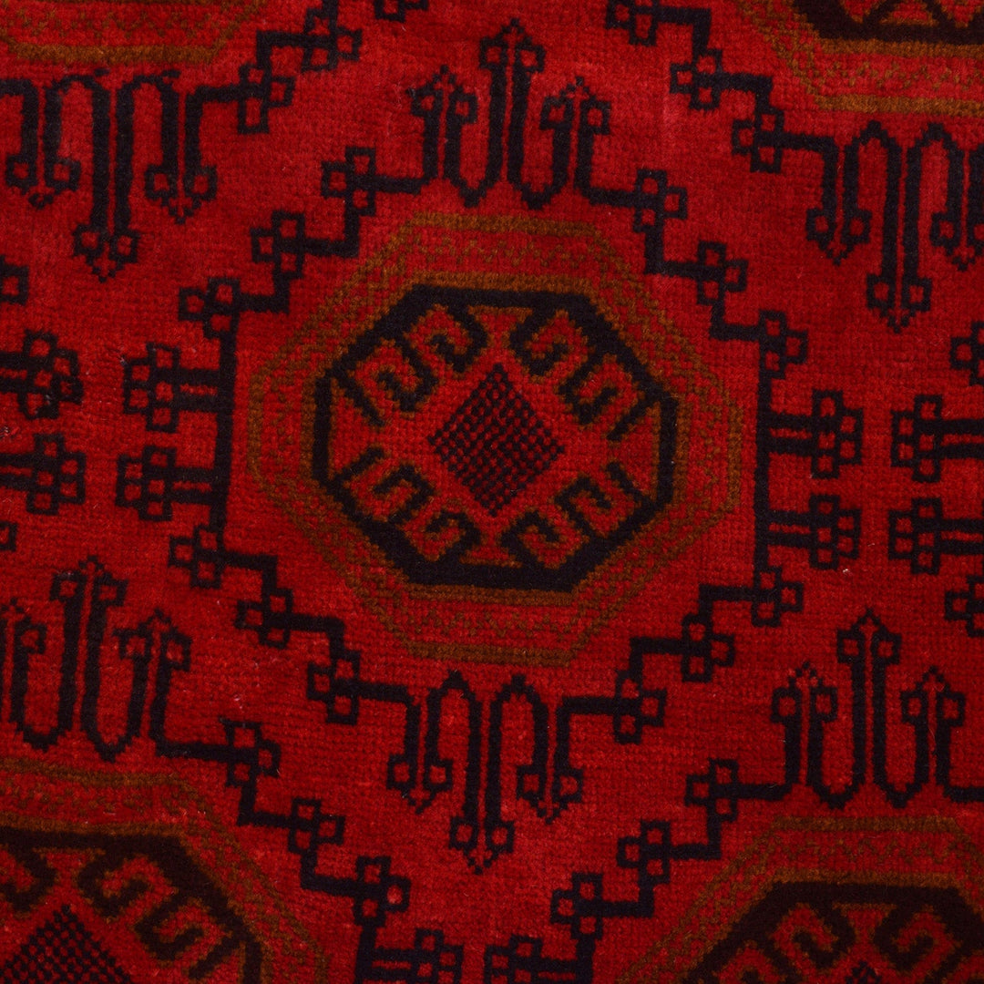 Red Color Baluchi Rug 4' 4" x 6' 10" - No. AL48678