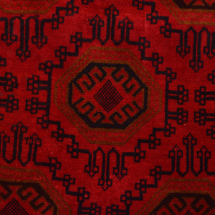 Red Color Baluchi Rug 4' 4" x 6' 10" - No. AL48678