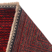 Traditional Baloch Rug 4' 1" x 6' 1" - No. AL61467