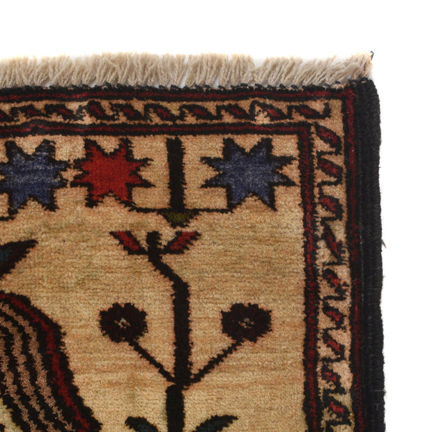 Handmade Picture Area Rug 2' 9" x 3' 10" - No. AL76686