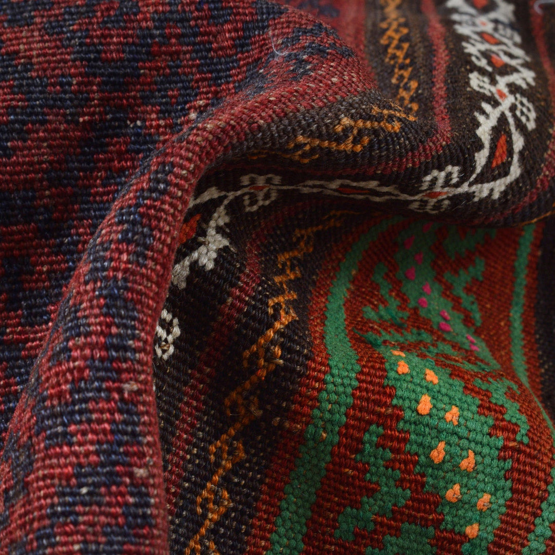 Traditional Flat Weave Kilim 5' 1" x 7' 8" - No. AL88919