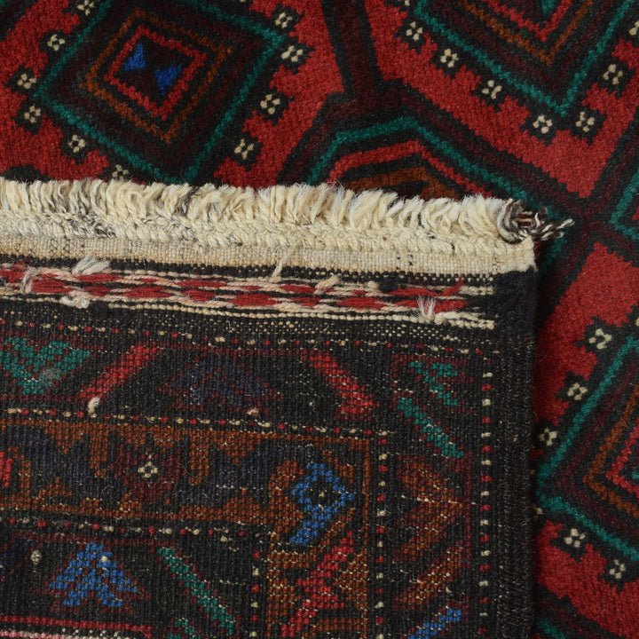Traditional Baloch Rug 3' 10" x 6' 0" - No. AL28066