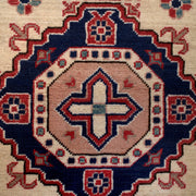 Hand Knotted Kazak Oriental Rug 4' 3" x 6' 2" - No. AL74323