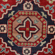 Hand knotted Kazak Carpet 4' 1" x 5' 10" - No. AL14859
