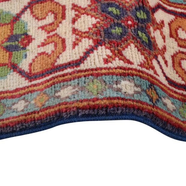 Hand Knotted Kazak Oriental Rug 3' 3" x 4' 11" - No. AL34699