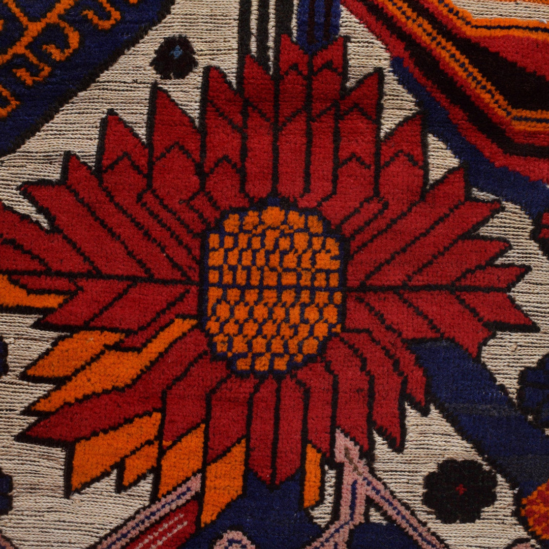 Handmade Barjista Kilim Rug 3' 10" x 6' 1" - No. AL57733