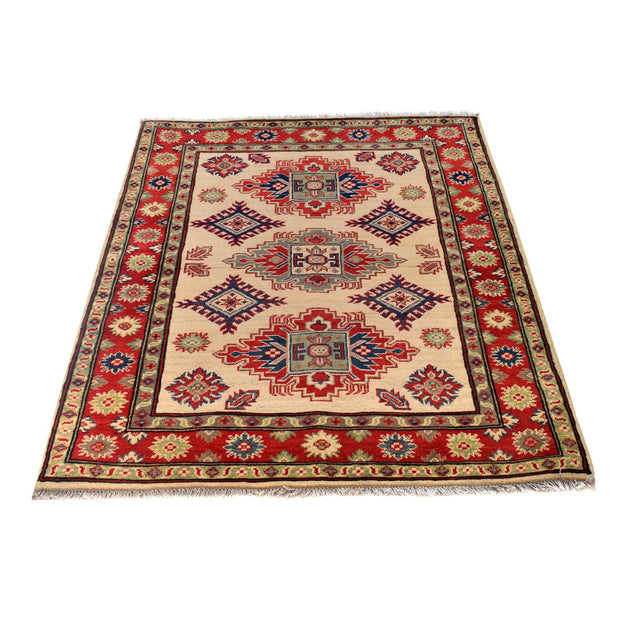 Hand knotted Kazak Rugs 3' 6" x 4' 6" - No. AL42834