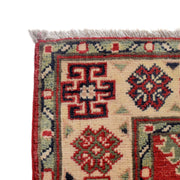 Red Color Kazak Rug 2' 9" x 3' 11" - No. AL50323