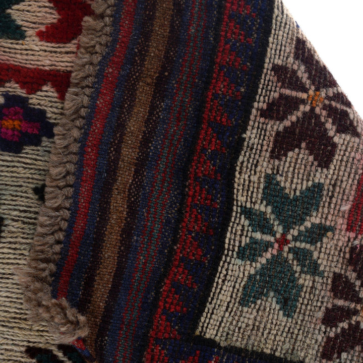 Hand-Knotted Afghan War Kilim Rug 2' 8" x 4' 6" - No. AL38145