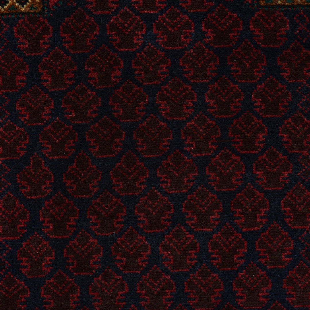 Red Color Prayer Rug 3' 1" x 5' 3" - No. AL62113