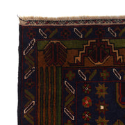 Baluch Small Size Rug 3' 3" x 4' 9" - No. AL49868