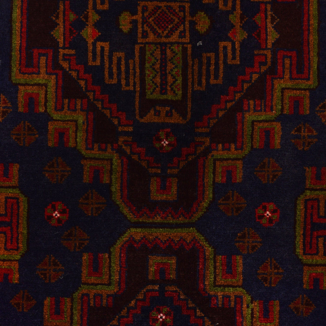 Baluch Small Size Rug 3' 3" x 4' 9" - No. AL49868