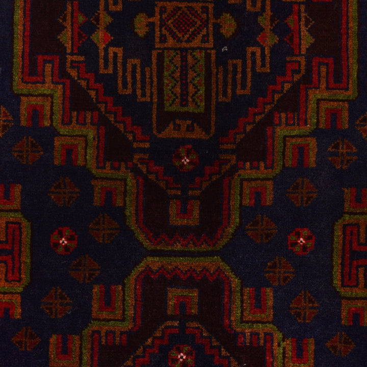 Baluch Small Size Rug 3' 3" x 4' 9" - No. AL49868