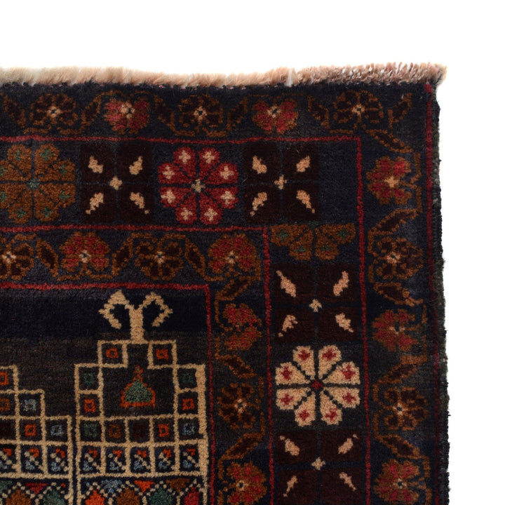 Baluch Small Size Rug 2' 11" x 4' 6" - No. AL13490