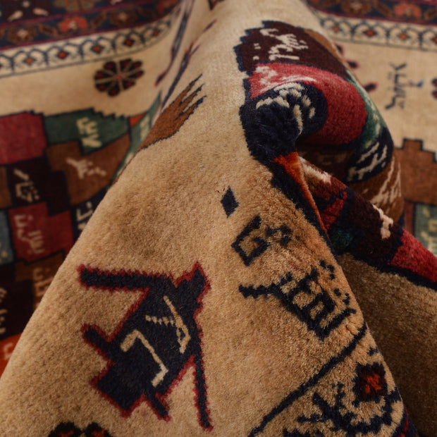 Baluch Small Size Rug 2' 11" x 4' 6" - No. AL13490