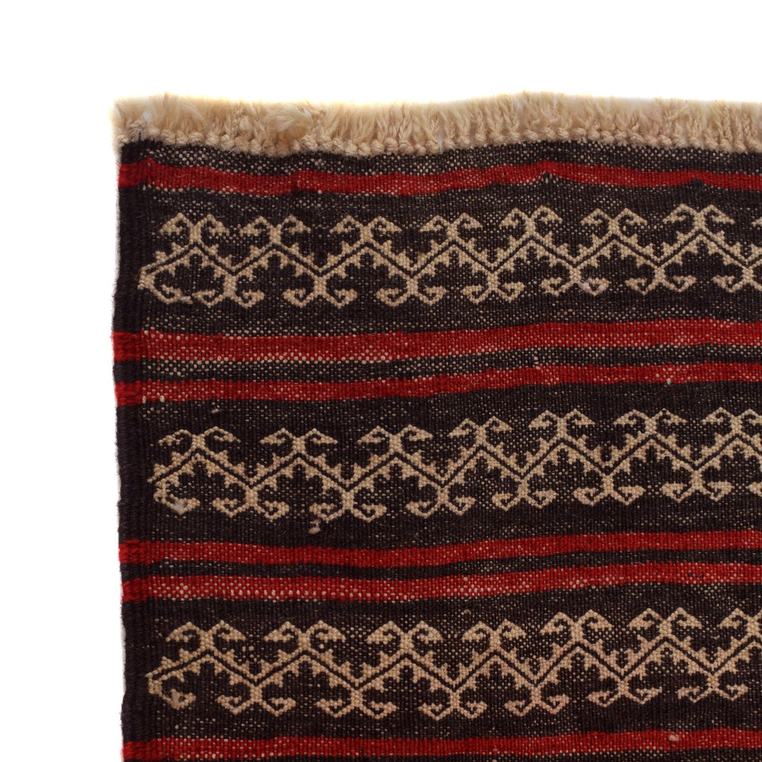 Brown Color Baluchi Rug 2' 11" x 4' 9" - No. AL80169