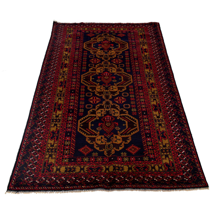 Handmade Baluchi Rug 4' 0" x 6' 9" - No. AL57918