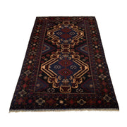 Handmade Baluchi Rug 4' 1" x 7' 2" - No. AL13074