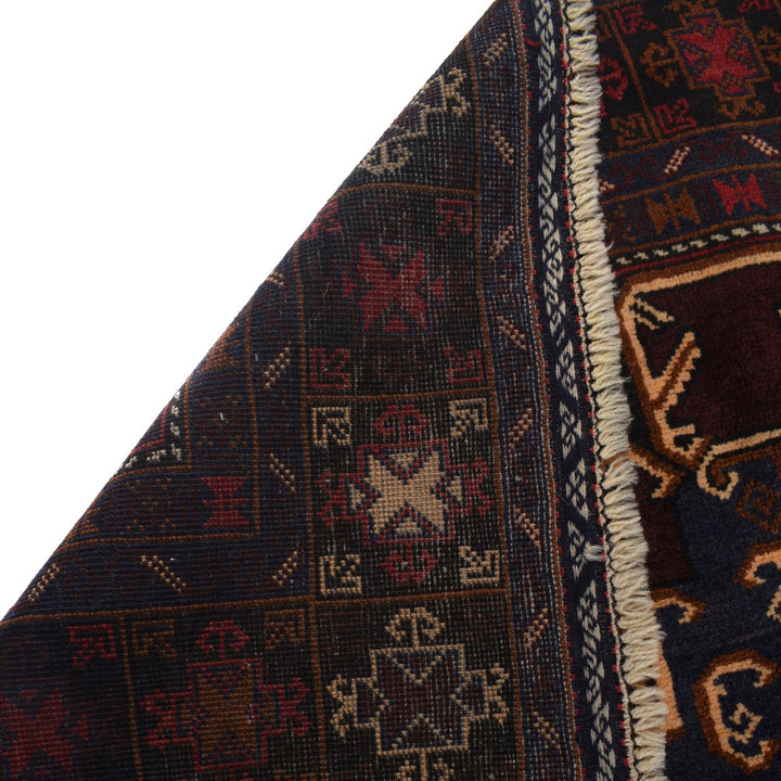 Handmade Baluchi Rug 4' 1" x 7' 2" - No. AL13074