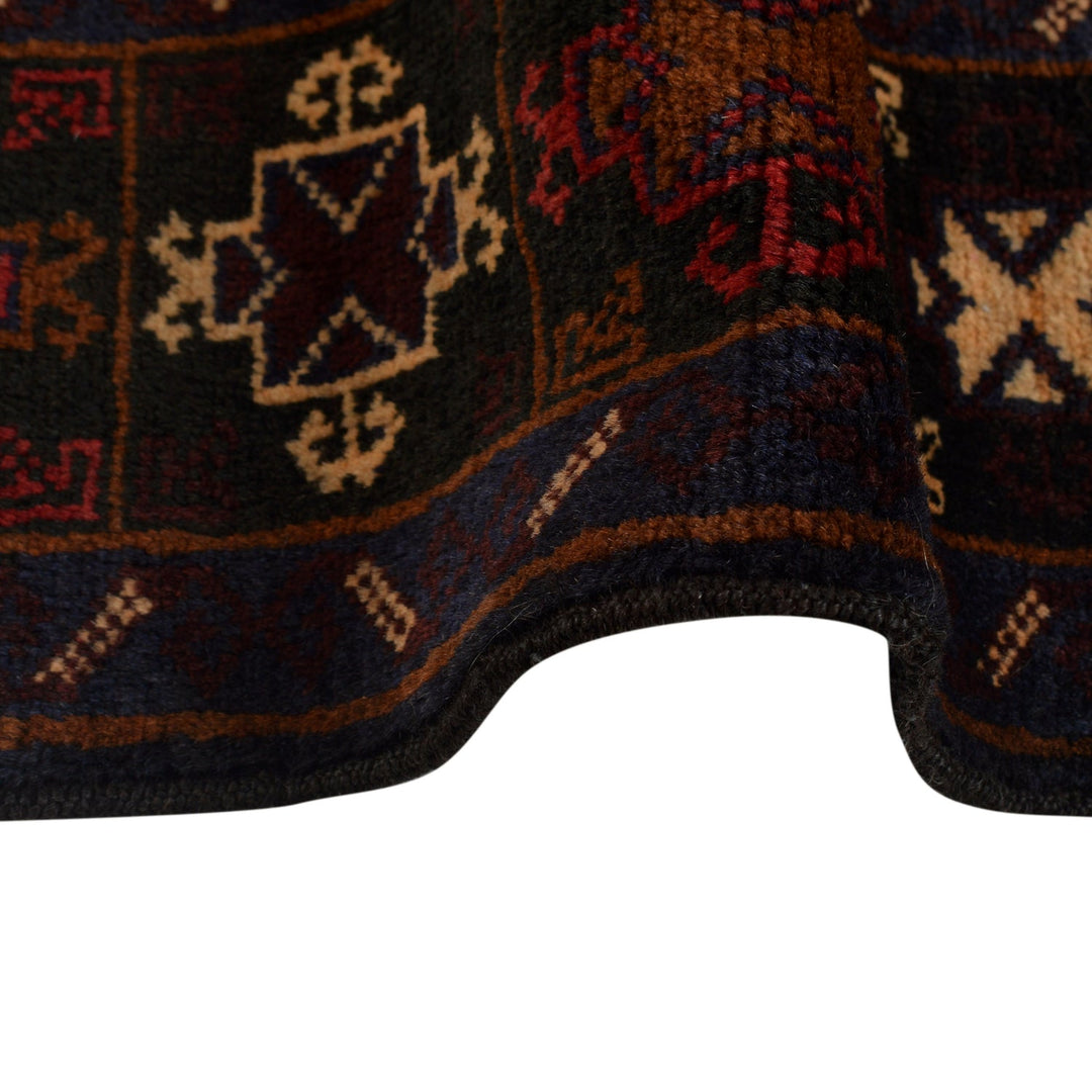 Handmade Baluchi Rug 4' 1" x 7' 2" - No. AL13074