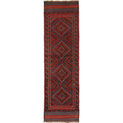 Handmade Afghan Runner Rug 2' 1" x 8' 0" - No. AL83502