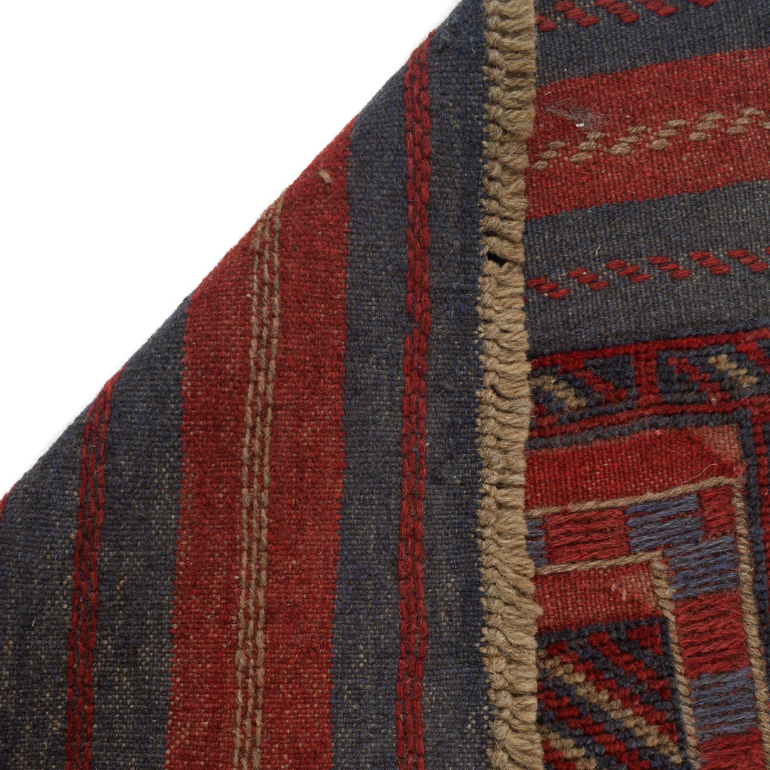 Handmade Afghan Runner Rug 2' 1" x 8' 0" - No. AL83502