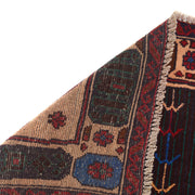 Tribal Baloch Rug 3' 1" x 4' 11" - No. AL37854