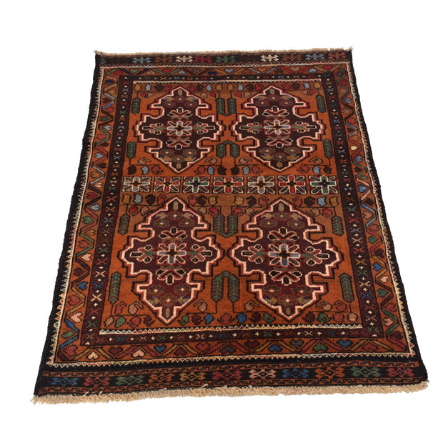 Brown Color Baluchi Rug 2' 10" x 4' 0" - No. AL59049