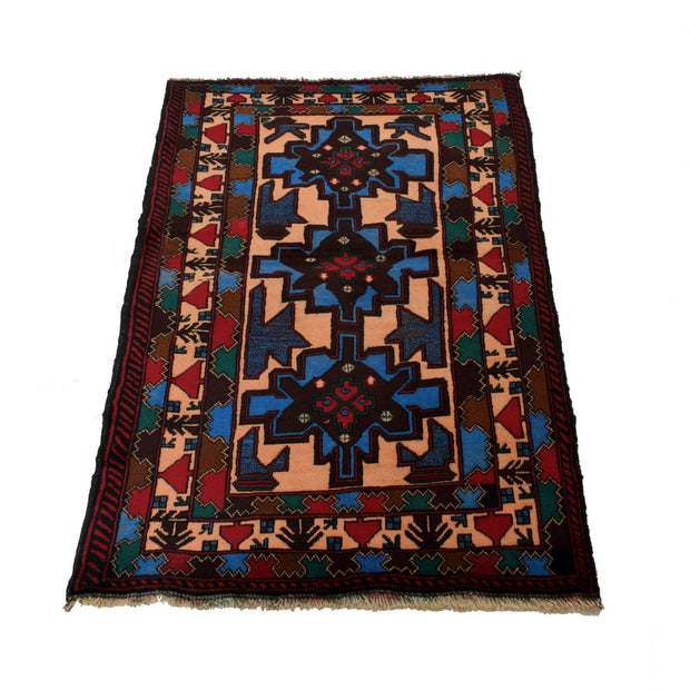 Baluch Small Size Rug 2' 11" x 4' 10" - No. AL52969