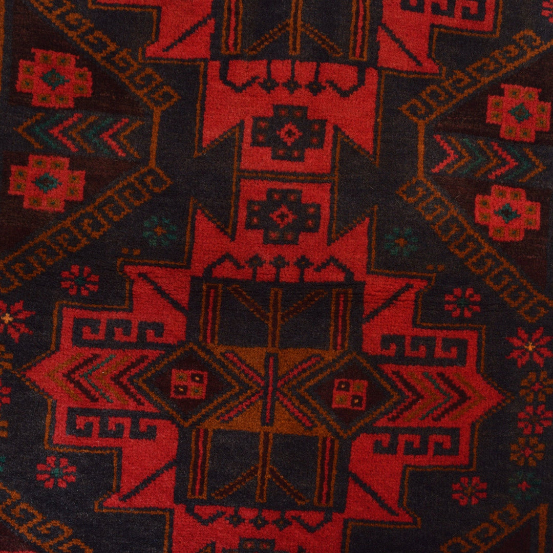 Baluch Small Size Rug 3' 0" x 4' 7" - No. AL40164