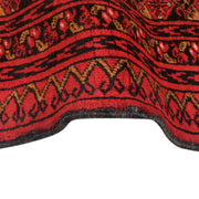 Firebrick Bokhara Rug 4' 1" x 5' 7" - No. AL19627