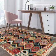 Medium Size Chobi Kilim 5' 0" x 6' 5" - No. AL46077