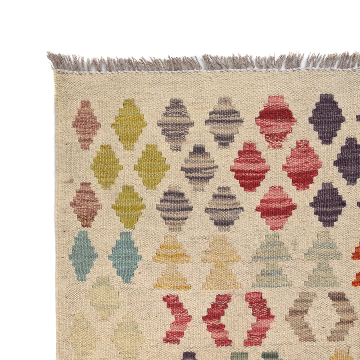 Handmade Turkish Design Wool Kilim 8' 6" x 11' 6" - No. AL48157