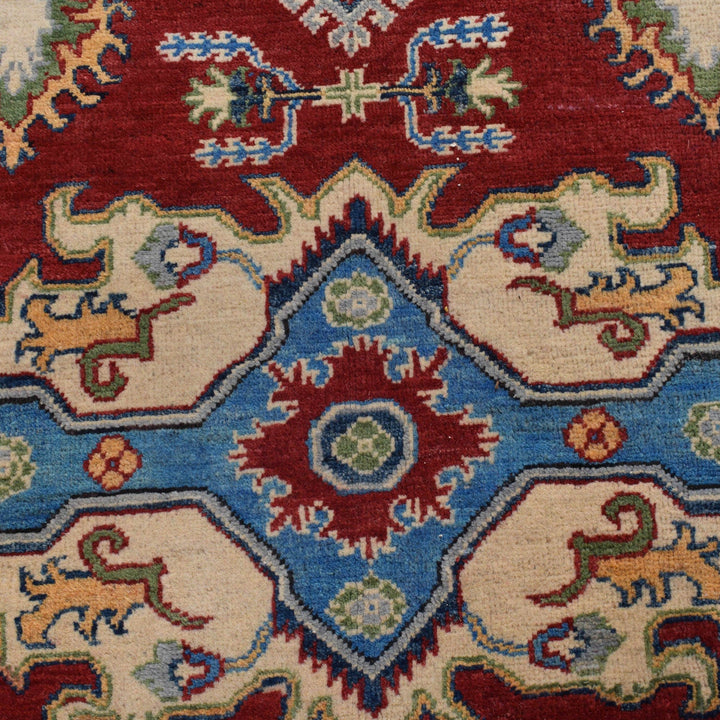 Handmade Kazak Area Rug 8' 3" x 9' 8" - No. AL71930