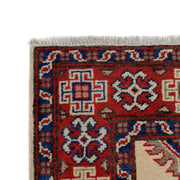 Hand knotted Kazak Carpet 3' 3" x 4' 11" - No. AL46936