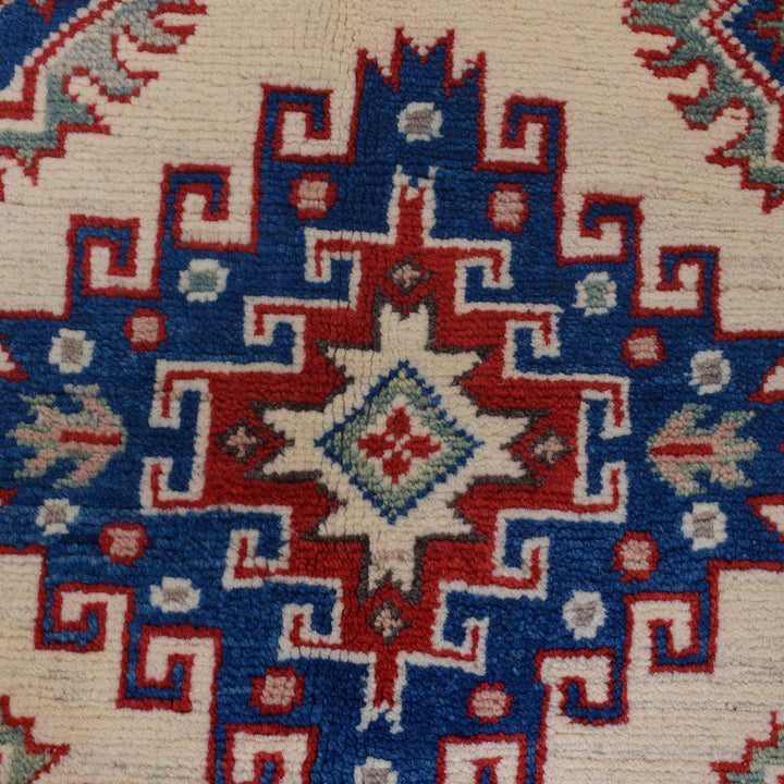 Hand knotted Kazak Carpet 3' 3" x 4' 11" - No. AL46936