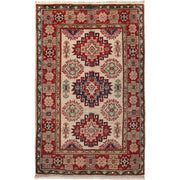 Hand knotted Kazak Carpet 2' 7" x 4' 2" - No. AL78234