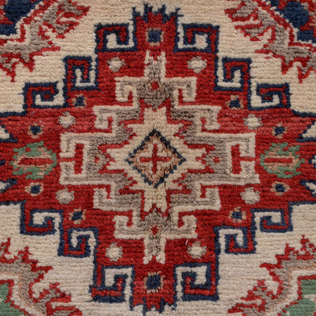 Hand knotted Kazak Carpet 2' 7" x 4' 2" - No. AL78234