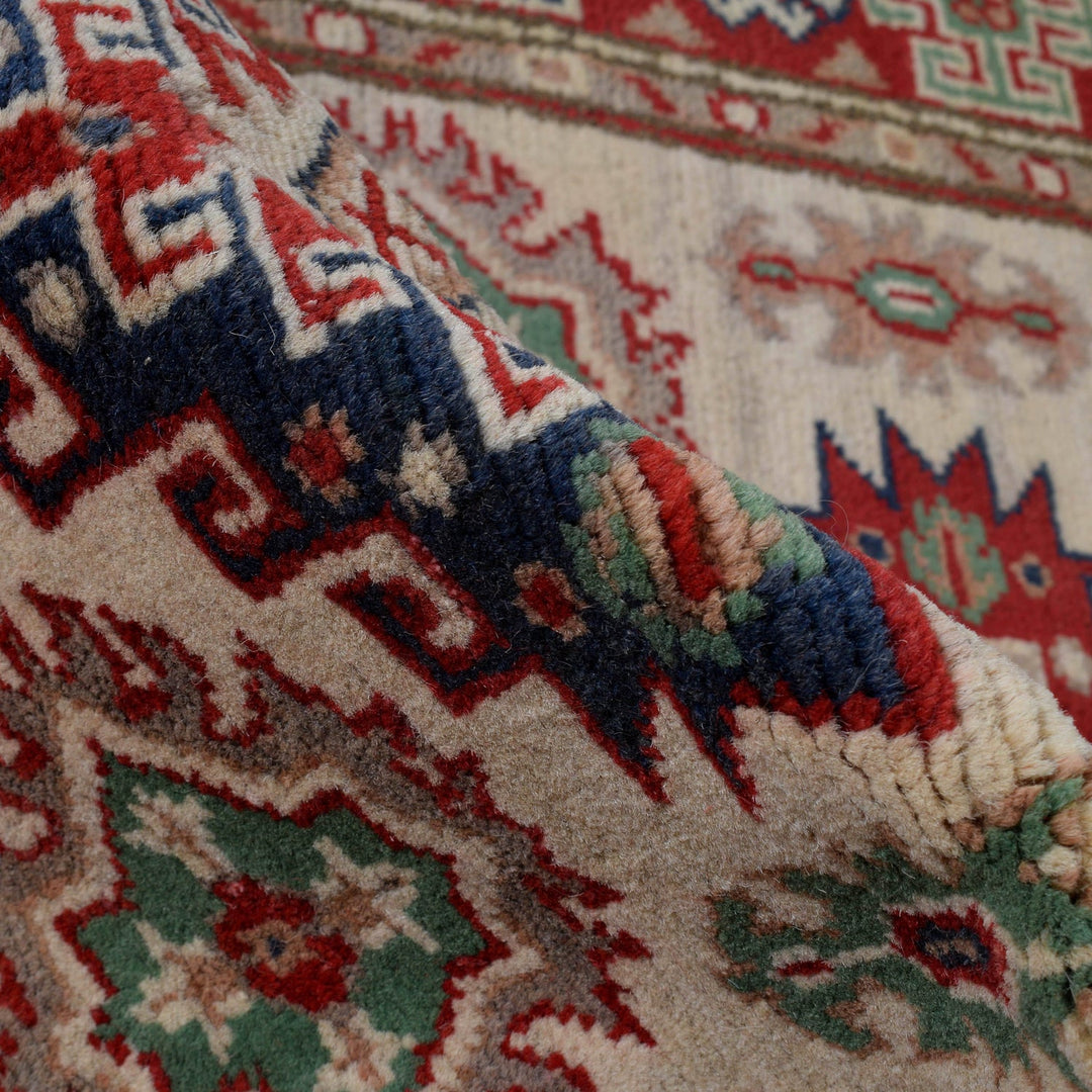Hand knotted Kazak Carpet 2' 7" x 4' 2" - No. AL78234