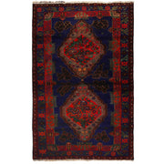 Hand Knotted Baluchi Rug 4' 3" x 6' 7" - No. AL27090