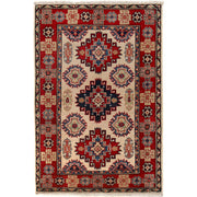 Handmade Kazak Area Rug 2' 9" x 4' 2" - No. AL62677