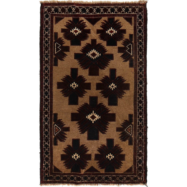 Baluch Small Size Rug 2' 9" x 4' 9" - No. AL11081