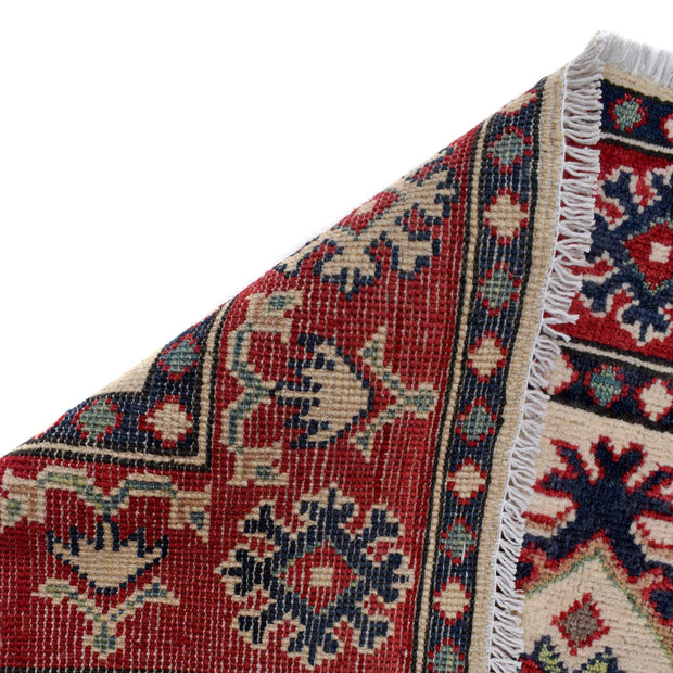 Handmade Kazak Area Rug 3' 3" x 4' 11" - No. AL75820